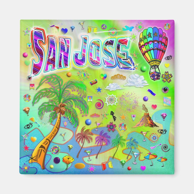 San Jose Timeless Melody Magnet (Front)