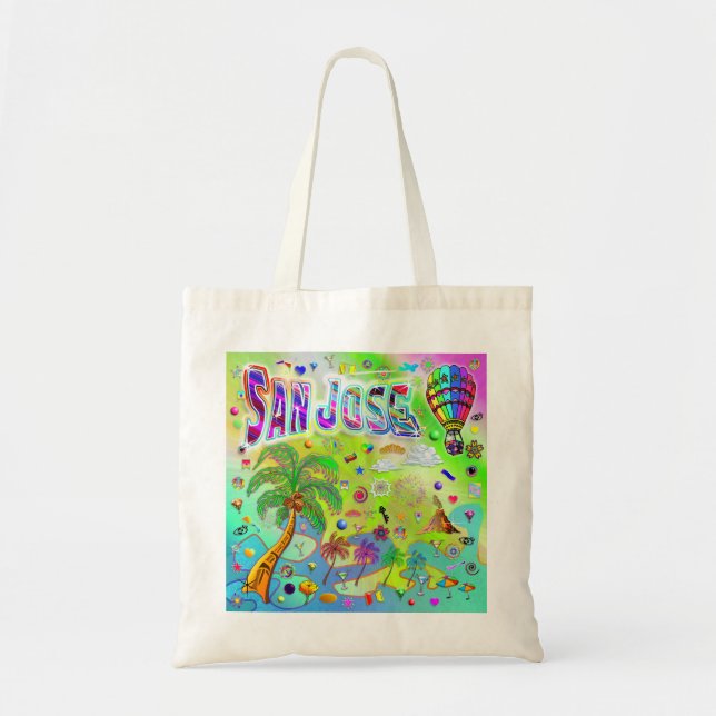 San Jose Timeless Melody Tote Bag (Front)