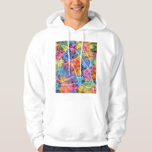 San Jose USA City Map Hoodie