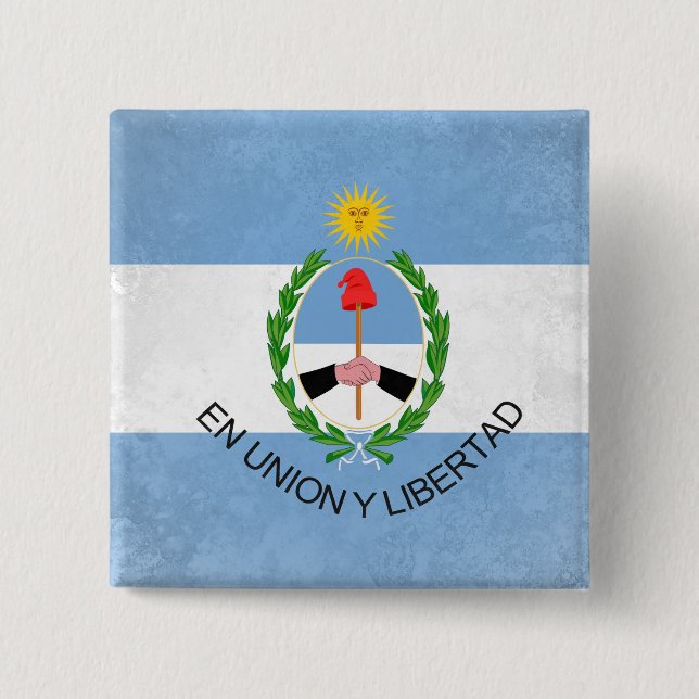 San Juan 2 Inch Square Button (Front)