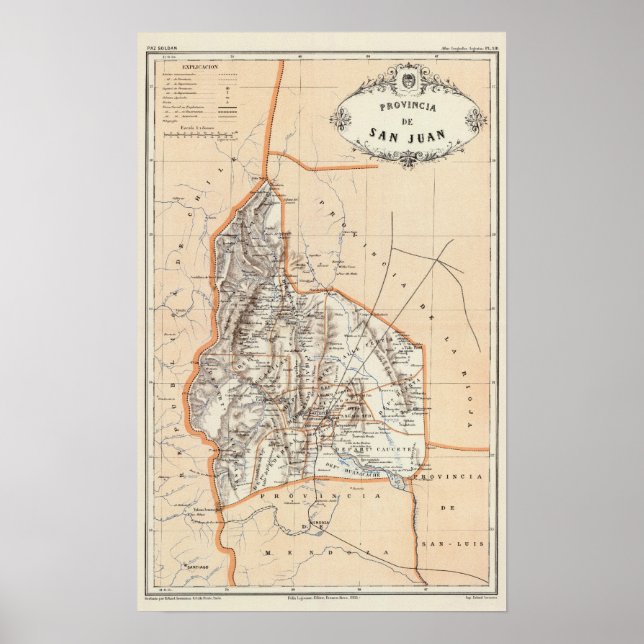 San Juan, Argentina Poster (Front)