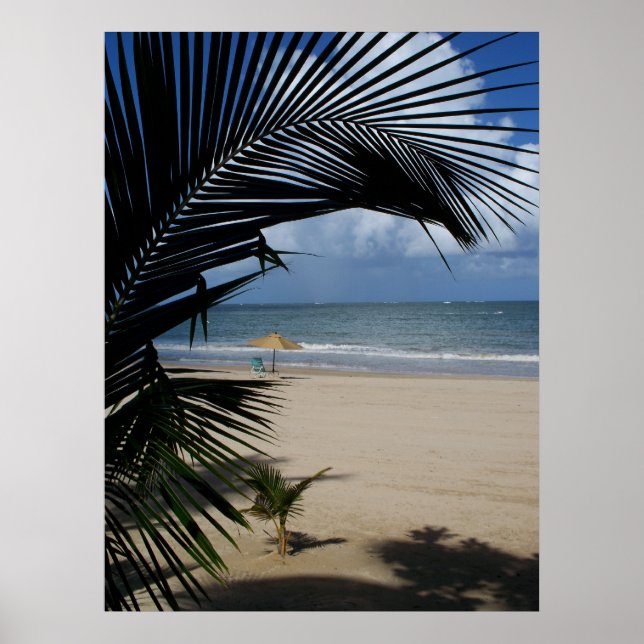 San Juan Beach Puerto Rico Poster (Front)