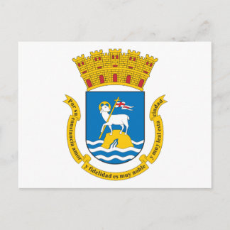 San Juan Coat Of Arms Postcard
