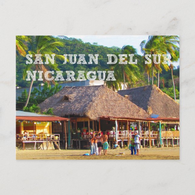 San Juan del Sur, Nicaragua Beach Carte postale (Devant)
