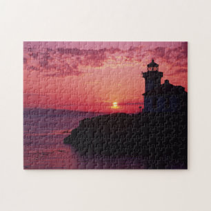 San Juan Island, Lime Kiln Lighthouse Jigsaw Puzzle