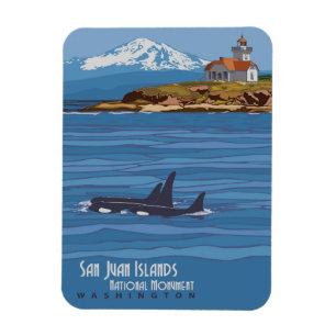 San Juan Islands Magnet