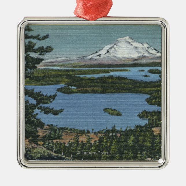 San Juan Islands, Washington 2 Metal Ornament (Front)