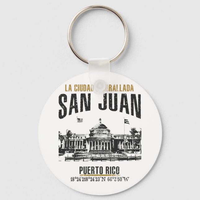 San Juan Keychain (Front)