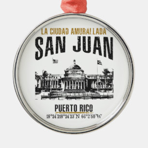 San Juan Metal Ornament