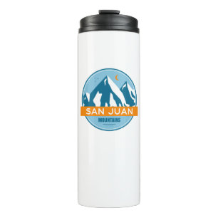 San Juan Mountains Colorado New Mexico Thermal Tumbler