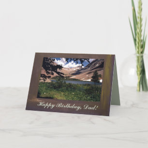 San Juan Mountains Template Happy Birthday, Dad