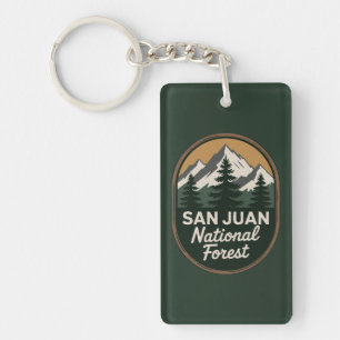 San Juan National Forest Keychain