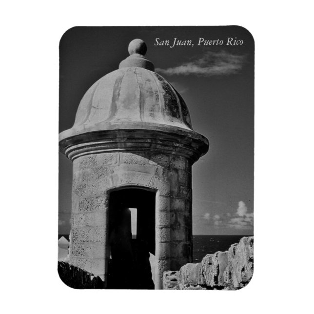 San Juan, Puerto Rico Magnet (Vertical)