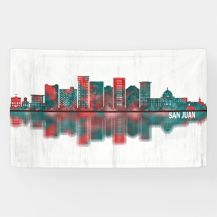 San Juan Puerto Rico Skyline Banner