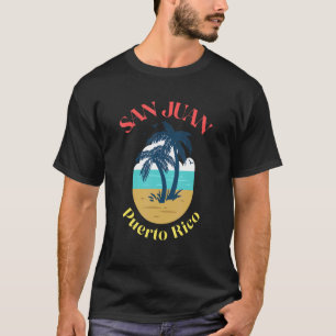 San Juan Puerto Rico Souvenir Vintage T-Shirt