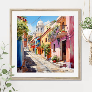 San Juan Puerto Rico Travel Wall Art