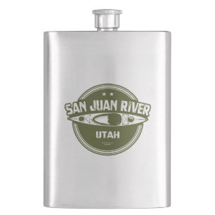San Juan River, Utah Hip Flask