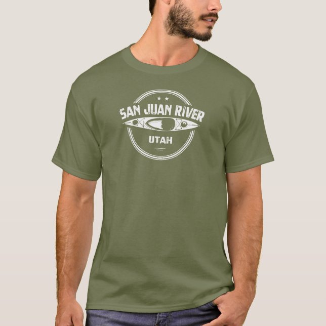San Juan River, Utah T-Shirt (Front)