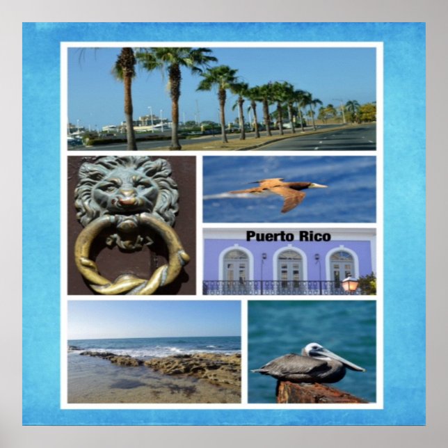 San Juan Scenic Photo Collage Poster (Front)