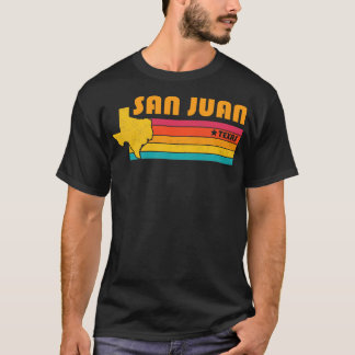 San Juan Texas Vintage Distressed Souvenir T-Shirt