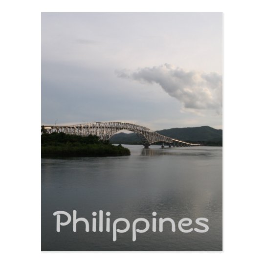 San Juanico Bridge Postcard