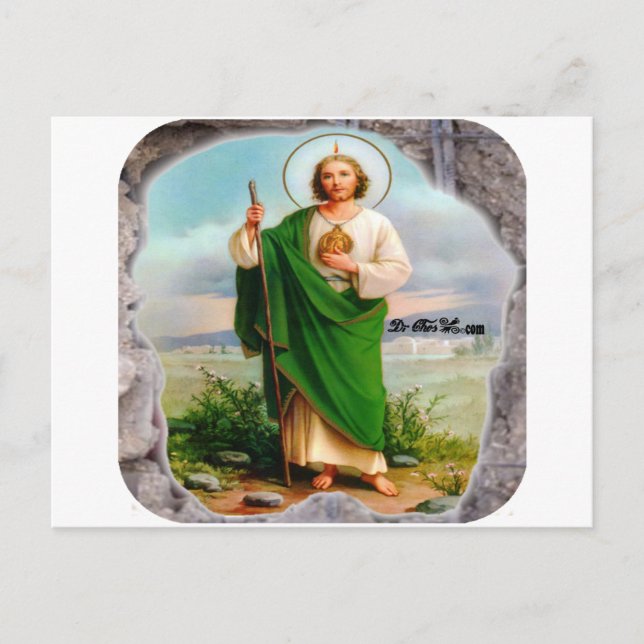 SAN JUDAS CUSTOMIZABLE PRODUCTS POSTCARD (Front)
