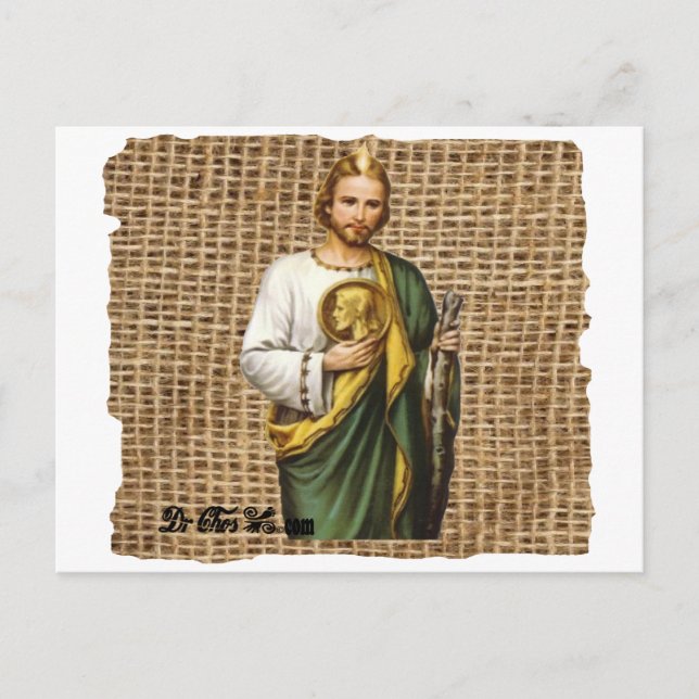 SAN JUDAS,ST JUDE CUSTOMIZABLE PRODUCTS POSTCARD (Front)
