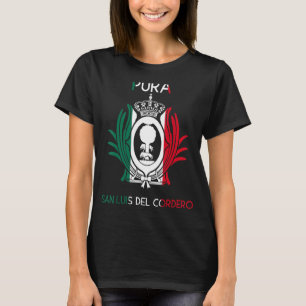 San Luis Del Cordero Durango Estado Mexico Escudo T-Shirt
