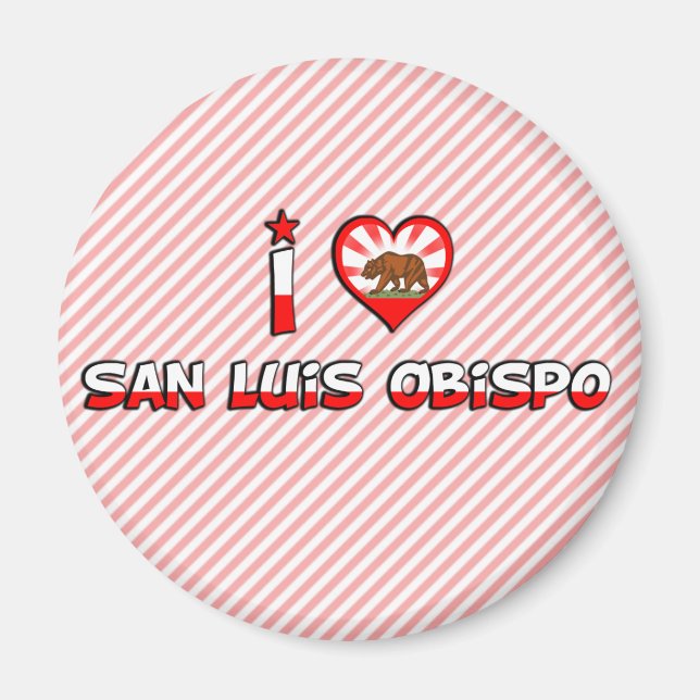 San Luis Obispo, CA Magnet (Front)