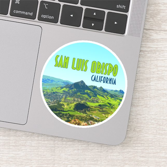 San Luis Obispo California Vintage (Detail)