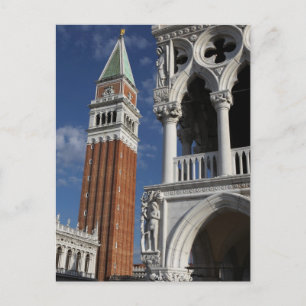 San Marco Bell Tower in Venice postcard