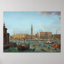 San Marco, Venice - Antonio Joli Fine Art Poster