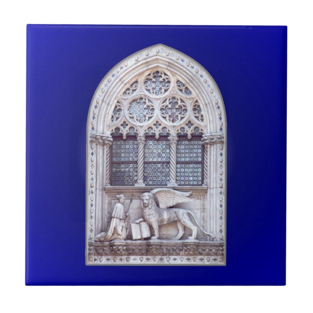 San Marco Winged Lion Window Tile (Front)