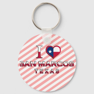 San Marcos, Texas Keychain