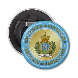San Marino Coat of Arms Bottle Opener