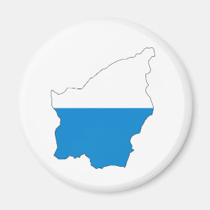 san marino country flag map magnet