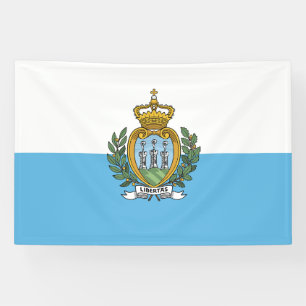 San Marino Flag Banner