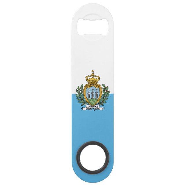 San Marino Flag Bar Key (Front)