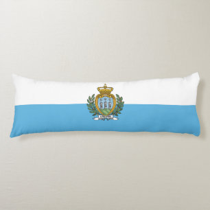 San Marino Flag Body Pillow