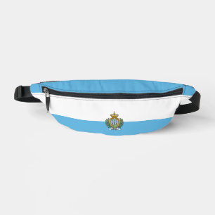 San-Marino flag Fanny Pack