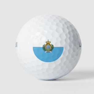 San-Marino flag Golf Balls