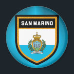 San Marino Flag Magnet<br><div class="desc">San Marino Flag</div>