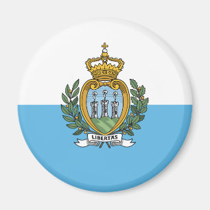 San Marino Flag Magnet