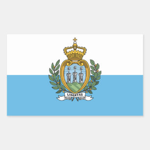 San Marino flag Sticker