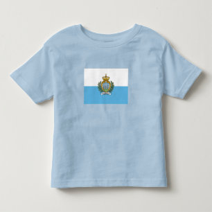San Marino Flag Toddler T-shirt