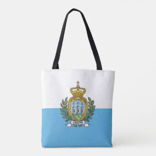 San Marino Flag Tote Bag