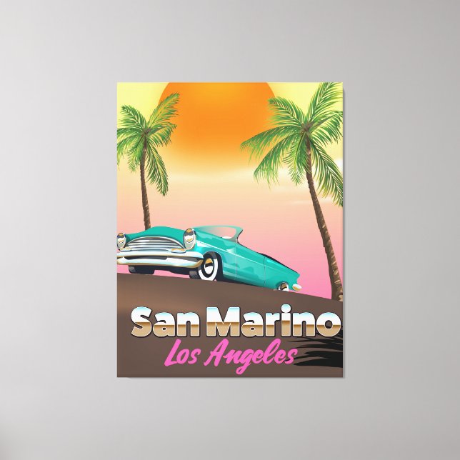 San Marino Los Angeles Canvas Print (Front)
