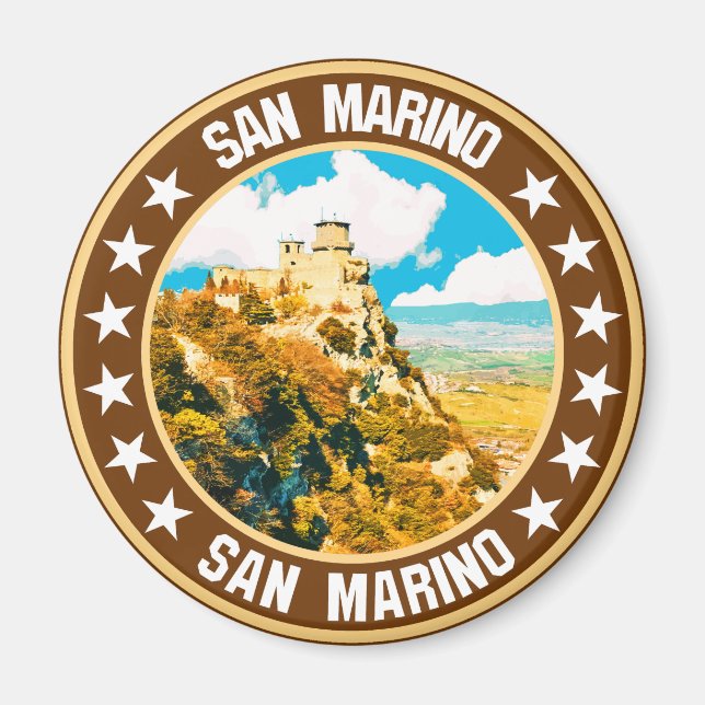 San Marino                                         Magnet (Front)