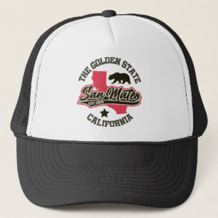 San Mateo,California Trucker Hat