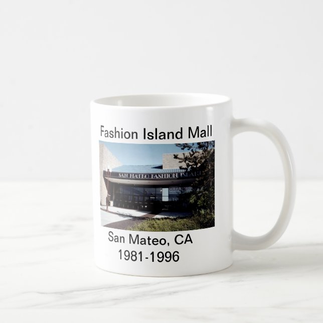 San Mateo Fashion Island Mall Coffee Mug (Droite)